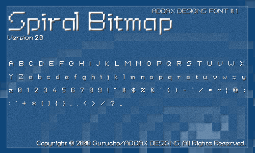 #1 Spiral bitmap